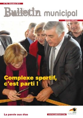 Cabes&rsquo;infos N°76 Décembre 2012