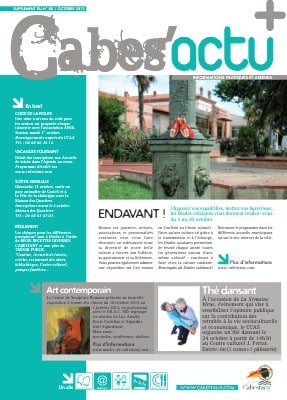 Cabes&rsquo;actu N°80 Octobre 2013
