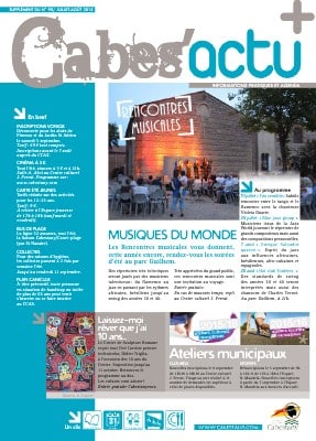 Cabes&rsquo;actu N°90Bis Été 2015