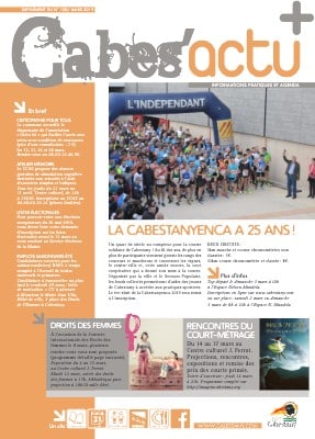 Cabes&rsquo;actu N°108 Mars 2019