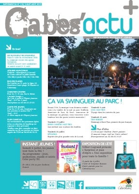 Cabes&rsquo;actu N°110 Juillet/Août 2019